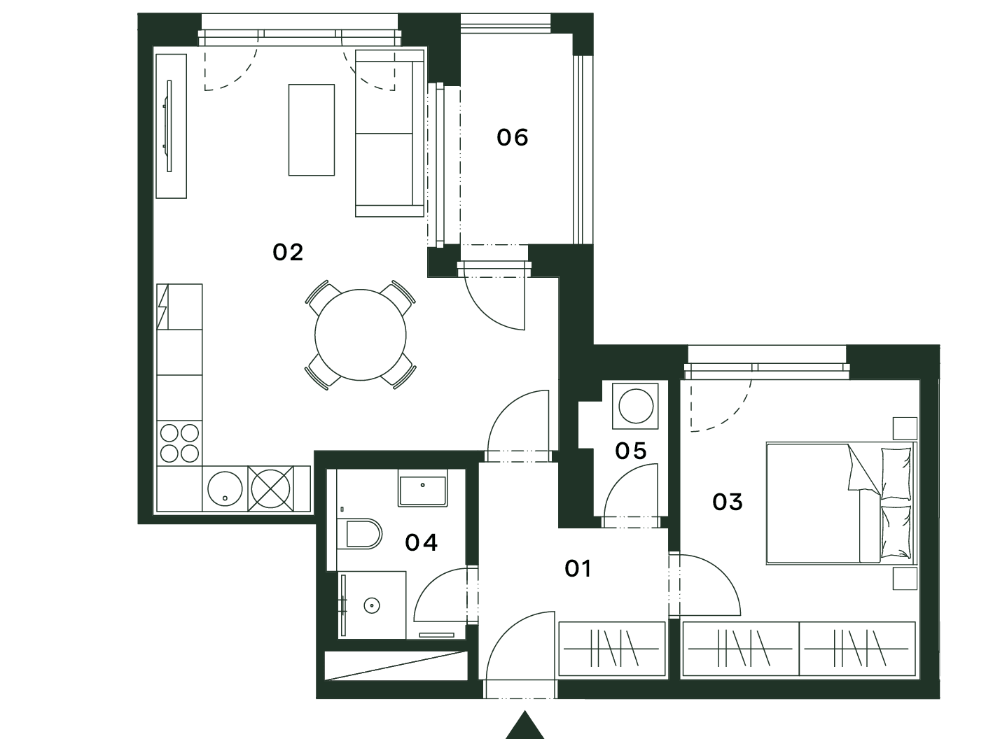 Apartment F4.401
