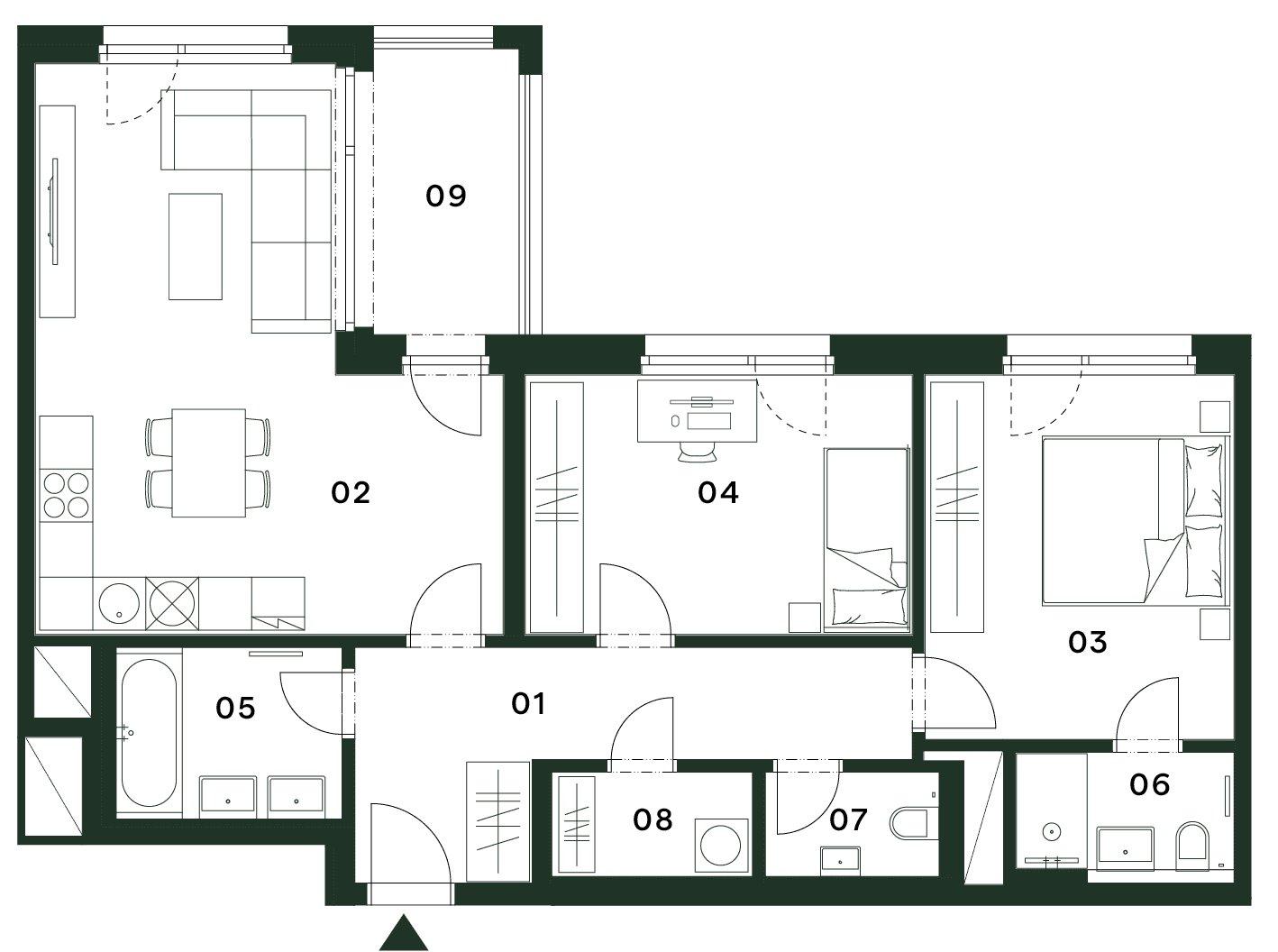 Apartment F9.403